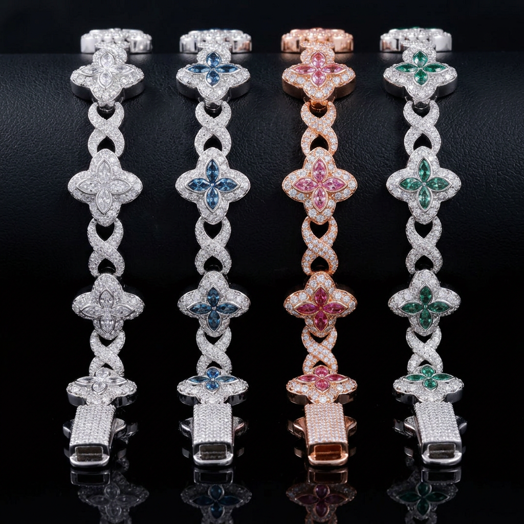 LV | Tennis Moissanite con Diseño exclusivo