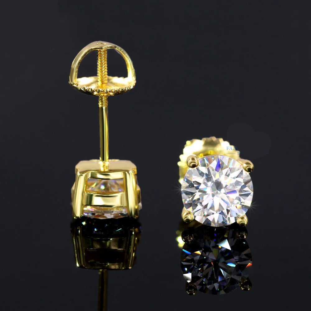 Basics | Pendientes Moissanite