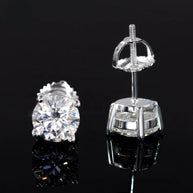Basics | Pendientes Moissanite