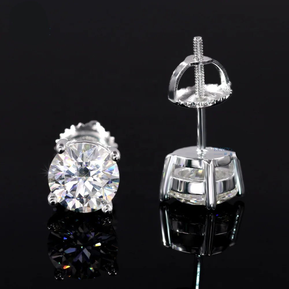 Basics | Pendientes Moissanite
