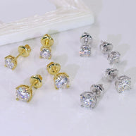 Basics | Pendientes Moissanite