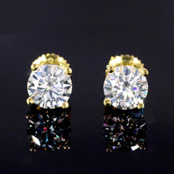 Basics | Pendientes Moissanite