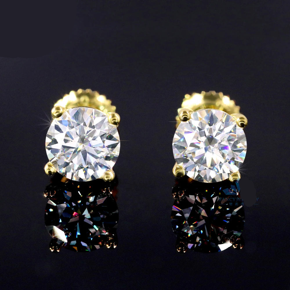 Basics | Pendientes Moissanite