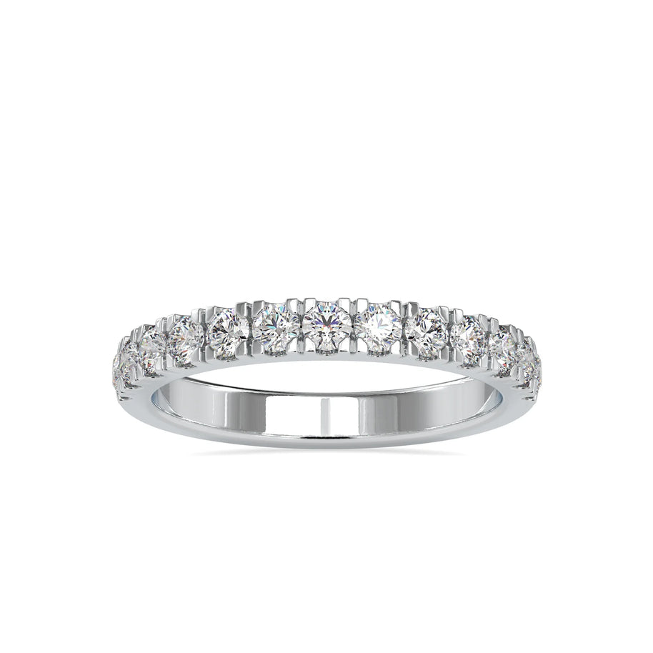 Basic Ring | Anillo Chapado en Oro Blanco