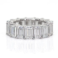 Baguette | Anillo modular con Moissanite