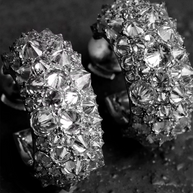 Spikes | Pendientes Moissanite