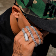 Cuban Spike | Chain & Tennis VSS Moissanite