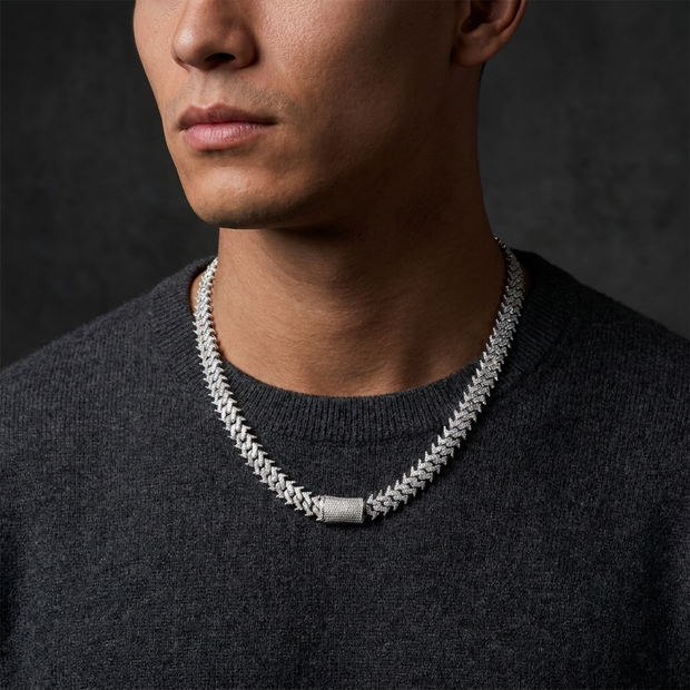 Cuban Spike | Chain & Tennis VSS Moissanite