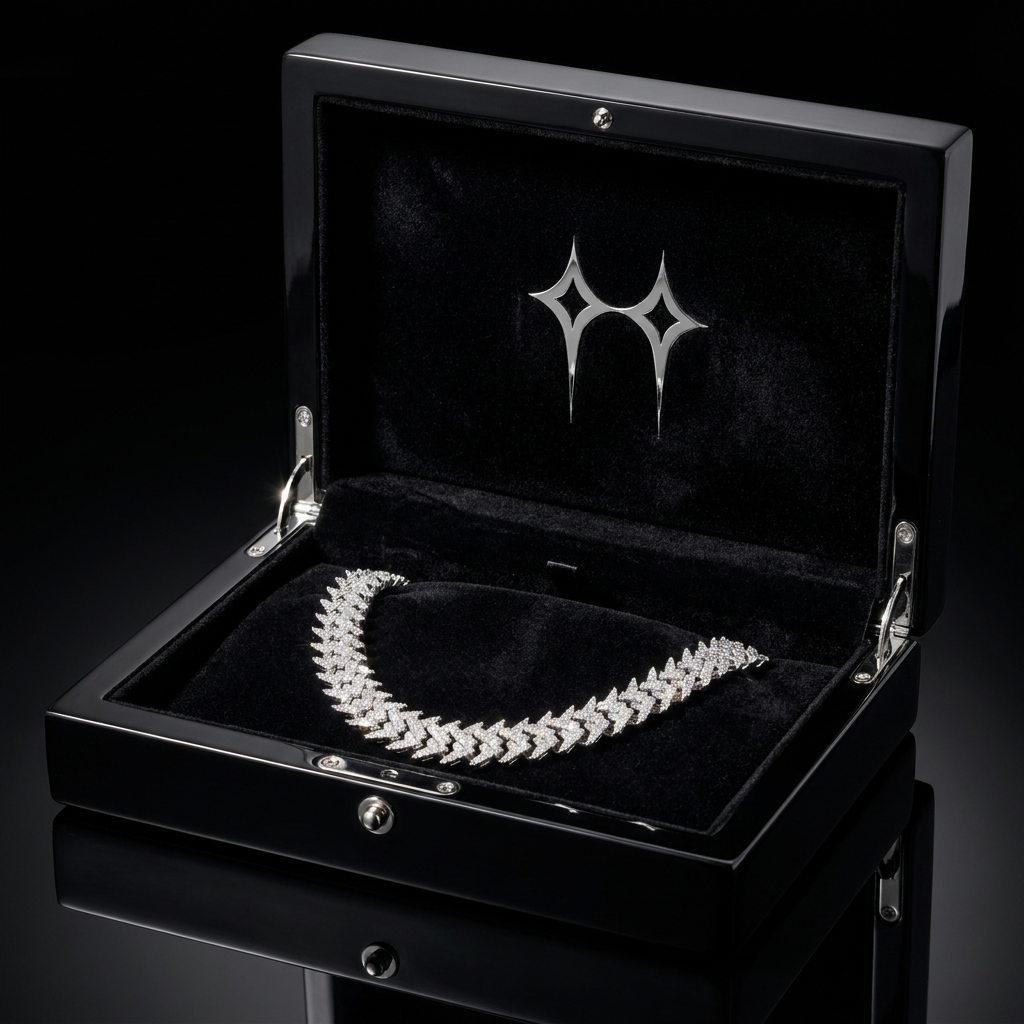 Cuban Spike | Chain & Tennis VSS Moissanite